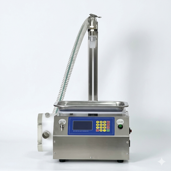 ZONESUN ZS-GPGT1C Gear Pump Semi-Automatic Honey Weighing And Filling Machine