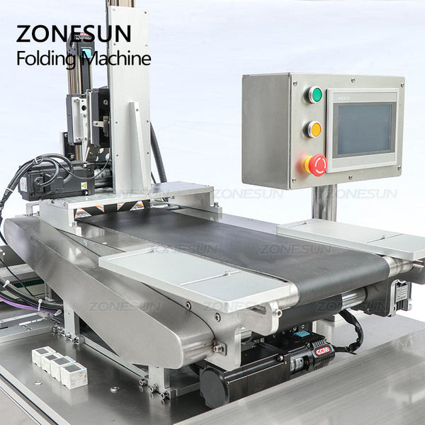 ZONESUN ZS‑MS1TZD High Speed Facial Mask Folder Automatic Mask Folding Machine