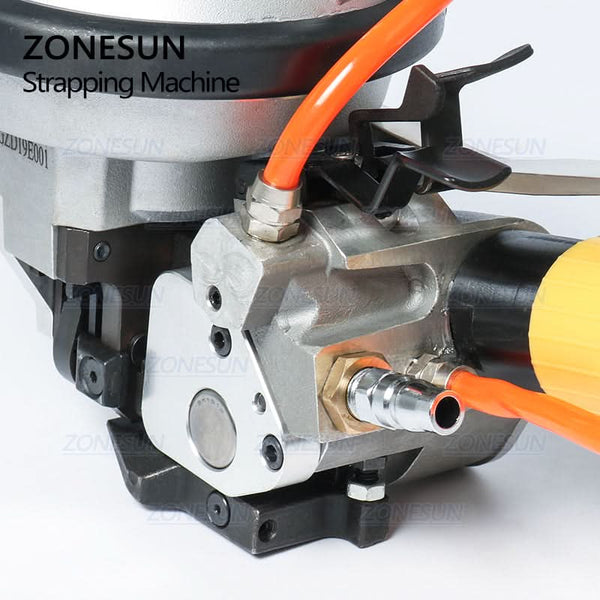 ZONESUN GZD-19 16-19mm Pneumatic Steel Strap Strapping Machine
