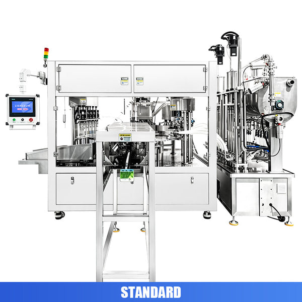 ZONESUN ZS-SPFC7 12-Nozzle Automatic Spout Pouch Filling and Capping Machine CIP Cleaning for Juice Sauce