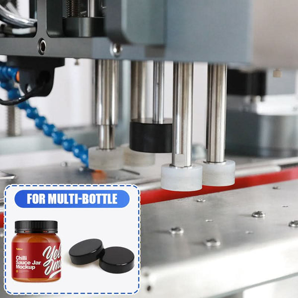 ZONESUN ZS-XG05 Automatic Twist Off Cap Capping Machine with Cap Elevator