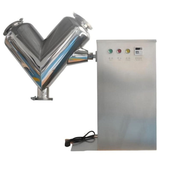 ZONESUN ZS-V2 V-Type Powder Mixing Machine Stainless Steel Dry Blender 2L