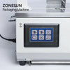 ZONESUN AG03 Small Automatic Tying Machine OPP Strapping Machine Supermarket Vegetable Baler