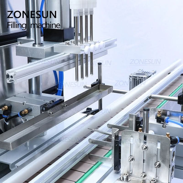 ZONESUN ZS-VTMP80C 4 Nozzles Full Automatic Magnetic Pump Liquid Filling Machine（SPECIAL OFFER）