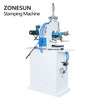 ZONESUN ZS-819C Pneumatic Hot Foil Stamping Machine Leather Wood Glass Custom Stamp