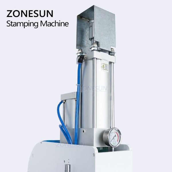 ZONESUN ZS-819SK Pneumatic Hot Stamping Machine Embossing Machine for Leather Paper Plastic