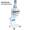 ZONESUN ZS-819SK Pneumatic Hot Stamping Machine Embossing Machine for Leather Paper Plastic