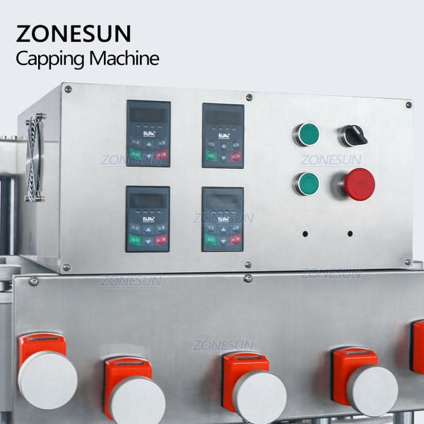 ZONESUN ZS-XG440B 20-100mm Spindle Spray Twist Off Pump Bottle Capping Machine（SPECIAL OFFER）