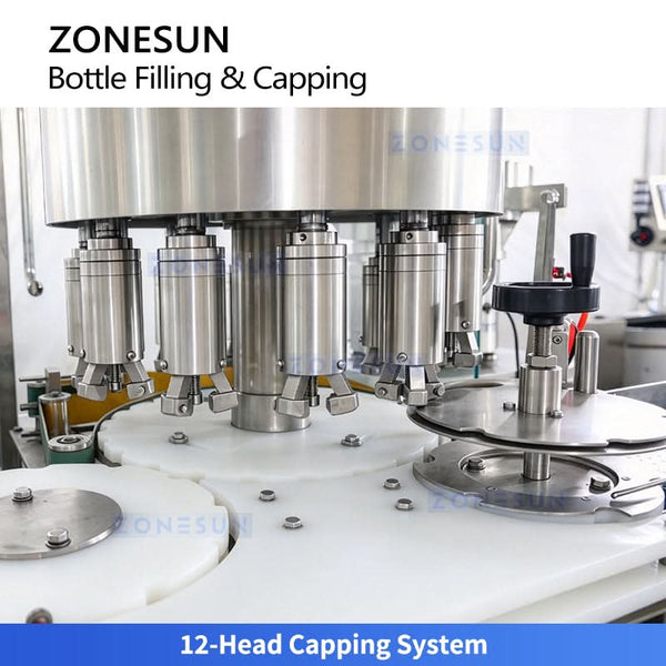 12-station rotary capping system