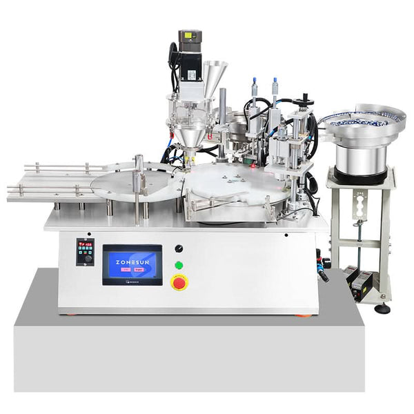 ZONESUN ZS-AFC20F Vial Powder Filling and Capping Machine for Pharmaceutical Packaging