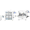 Zonesun ZS-AFC24VT High-Speed Tracking Filling and Capping Production Line Continuous Packaging System
