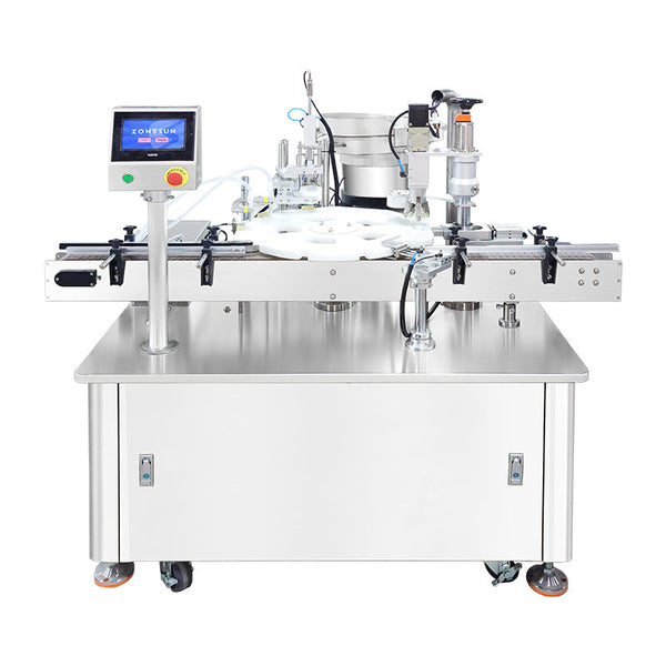 ZONESUN ZS-AFC32B Automatic Monoblock Peristaltic Pump Liquid Filling and Capping Machine