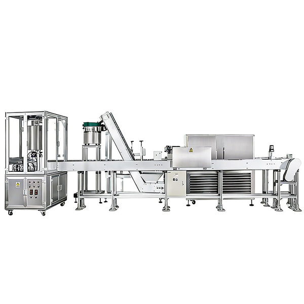 ZONESUN ZS-AFC6S Automatic Lipstick Filling Cooling and Capping Machine Lip Balm Production Line