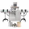 ZS-AFK300-steel machine and application cans on white
