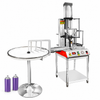 ZONESUN ZS-AQF1 packaging equipment with aerosol can application samples on white background