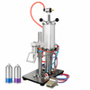 ZONESUN ZS-CQ2-filler packaging equipment with aerosol can application samples on white background