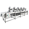 ZONESUN ZS-CT5 Industrial Air Cooling Mesh Belt Conveyor for Food Processing