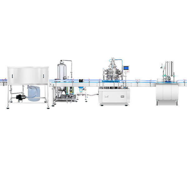 ZONESUN ZS-FAL180A11 Automatic Isobaric Can Filling and Sealing Machine Line