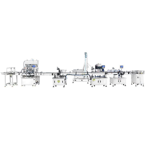 ZONESUN ZS-FAL180V2 Cosmetic Cream Production Line Servo Filling Automatic Capper Labeler