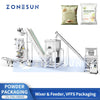 ZONESUN ZS-FAL180X6 powder mixing and VFFS packaging line