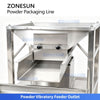 ZONESUN ZS-FAL180X6 vibratory feeder outlet