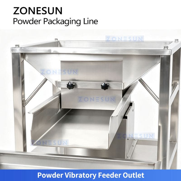 ZONESUN ZS-FAL180X6 vibratory feeder outlet