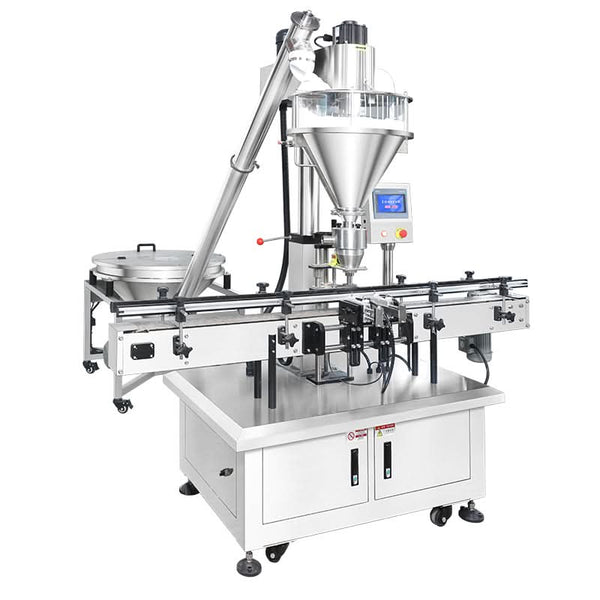 ZONESUN ZS-FM5A Servo Powder Filling Machine with Feeder