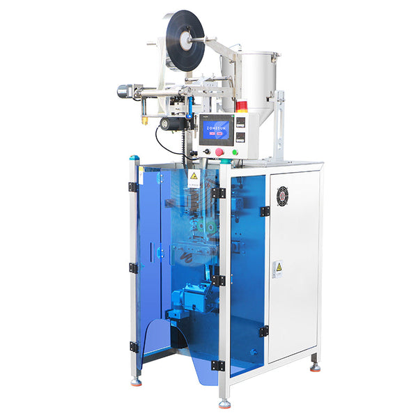 ZONESUN High Precision Servo Driven Gear Pump Paste Pouch Packing Machine | Vertical Film Forming Sealing Equipment
