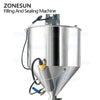 ZONESUN ZS-FS009A Aluminum Tube Filling and Sealing Machine for Cream and Ointment