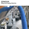 ZONESUN ZS-FS009A Aluminum Tube Filling and Sealing Machine for Cream and Ointment