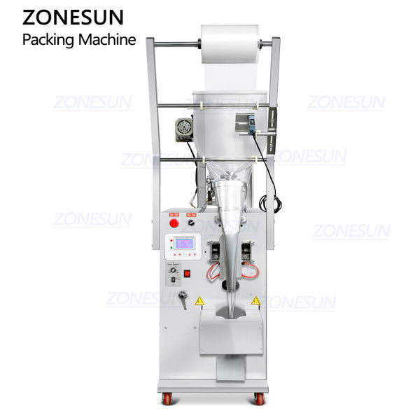ZONESUN ZS-FS200D1 Automatic Vertical Piston Pump Paste Filling and Sealing Machine Honey Cream Sachet