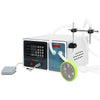 ZONESUN ZS-GFK17B Dual Nozzle Semi-Auto Oil Liquid Filling Machine 17L/min