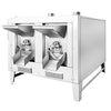 ZONESUN ZS-GHK4 Commercial Nut Roasting Machine for Peanuts Almonds Cashews
