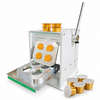 ZONESUN ZS-KCS4 sealing machine with application samples on white background