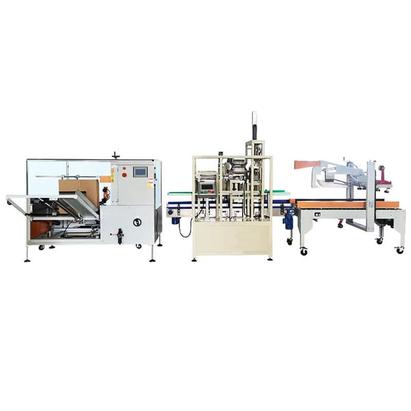 ZONESUN ZS-KFXL3 Automatic Case Packing and Sealing Machine Carton Box Packing Line