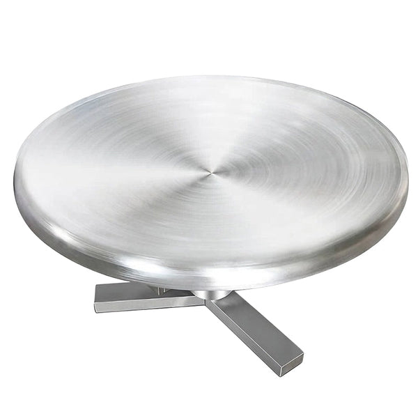 ZONESUN ZS-LP1200L Stainless Steel Rotary Turntable Accumulation Table for Pouch