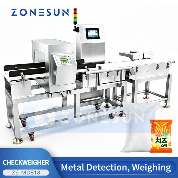 ZONESUN ZS-MD818 metal detector and checkweigher