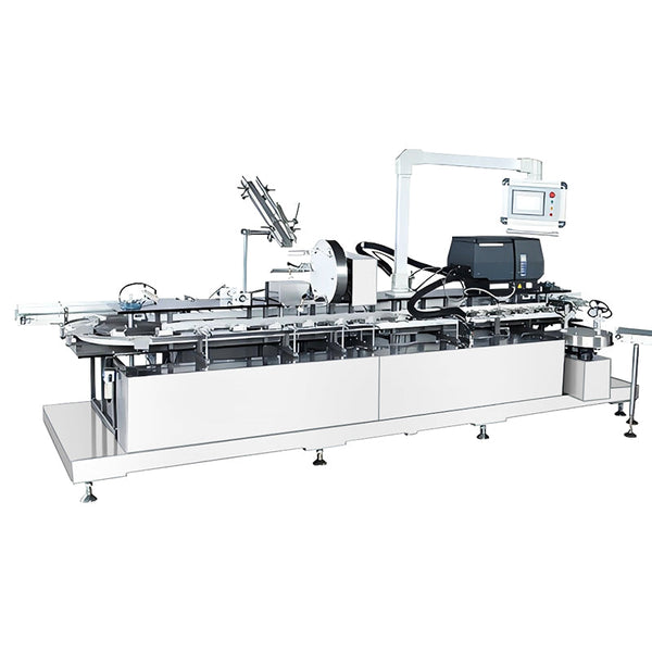 ZONESUN ZS-MSZH60 Automatic Top Loading Vertical Cartoning Machine Cartoner for Vials Bottles Secondary Packaging Solution