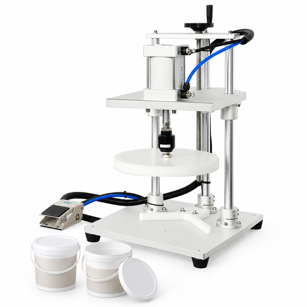 ZONESUN ZS-PDCM100C with matching application containers on white background