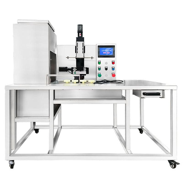 ZONESUN ZS-PGF4 Multi-Color Cream Filling Machine for Swirl Cushion Cosmetics