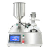 ZONESUN ZS-PGF5 Automatic Dual-Head Piston Swirl Filling Machine for Capsule Cream Pearl Bead Gel