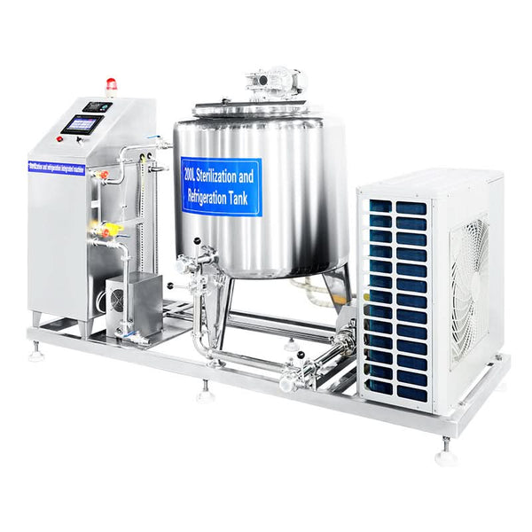 Zonesun ZS-PRT100L Customizable Dairy Pasteurizer Tank with Integrated Cooling System