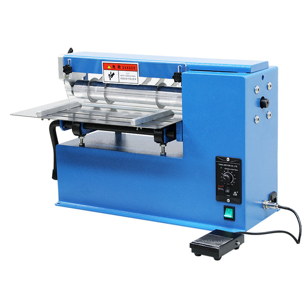 ZONESUN ZS-Q300A Automatic Leather Strip Cutting Machine Strip Cutter Laminator for Belts Bags