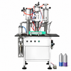 ZONESUN ZS-QW254 packaging equipment with aerosol can application samples on white background