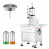 ZONESUN ZS-QW500-male packaging equipment with aerosol can application samples on white background
