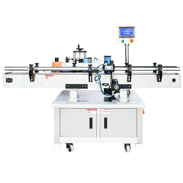 ZONESUN ZS-TB260R Automatic Round Bottle Labeling Machine Single Double Side Labeler Sticker Label Applicator