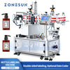 ZONESUN ZS-TB806 semi-automatic double-side bottle labeling machine