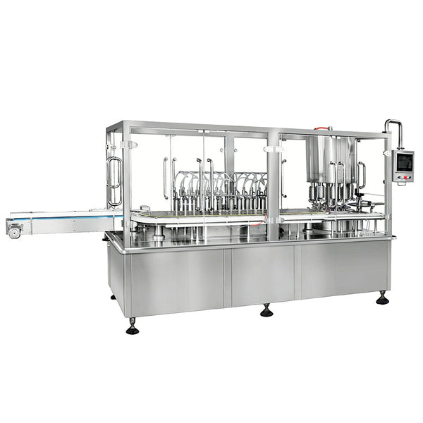 ZONESUN ZS-VTXG50 Servo Tracking Filling Machine Automatic Cap Dropping and Screw Capping System 
