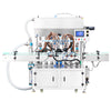 ZONESUN ZS-YT6T-6PXH Automatic Piston Pump Filling Machine with Heating and Stirring Hopper for High Viscosity