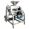 ZONESUN Double Stage Fruit Pulper Machine Vegetable Crusher Pitter Refiner